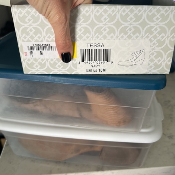 Navy Wedge - Picture 3 of 3